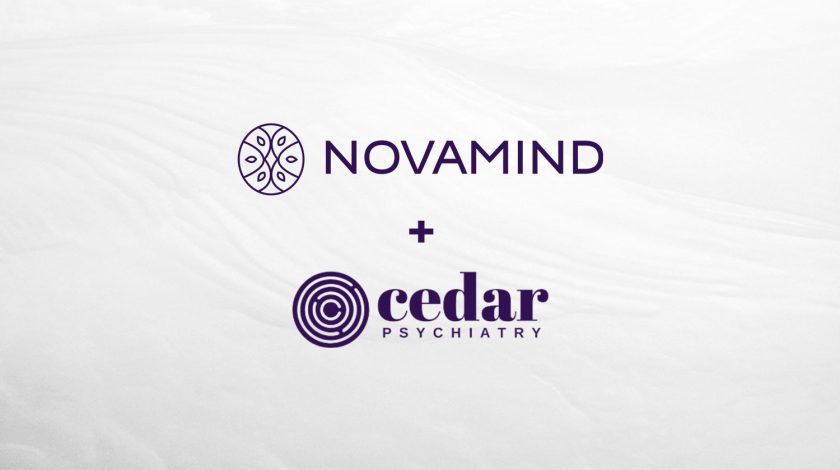 Novamind Closes the Acquisition of Cedar Psychiatry