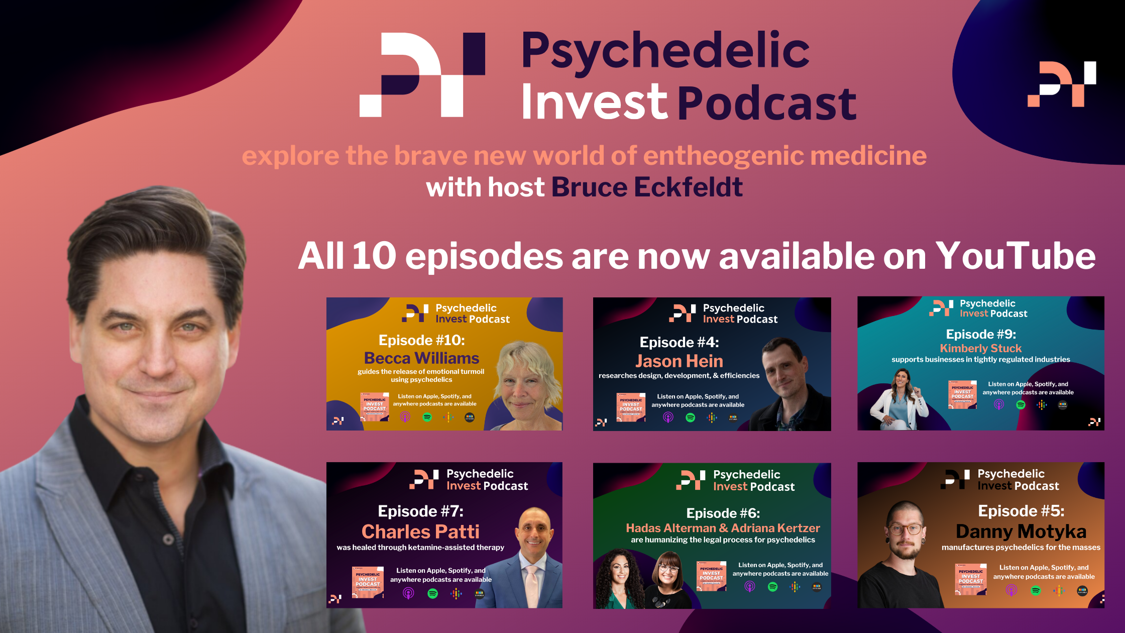 Psychedelic Invest Podcast on YouTube