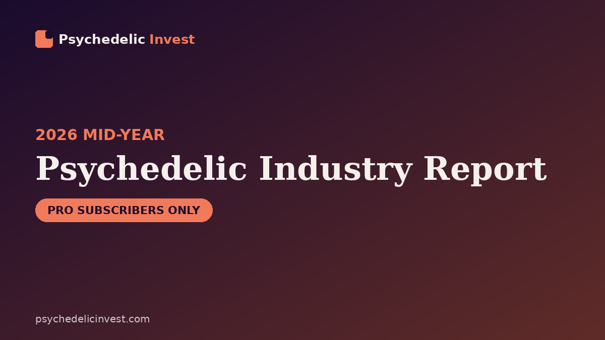 2026 Mid-Year Psychedelic Industry Report